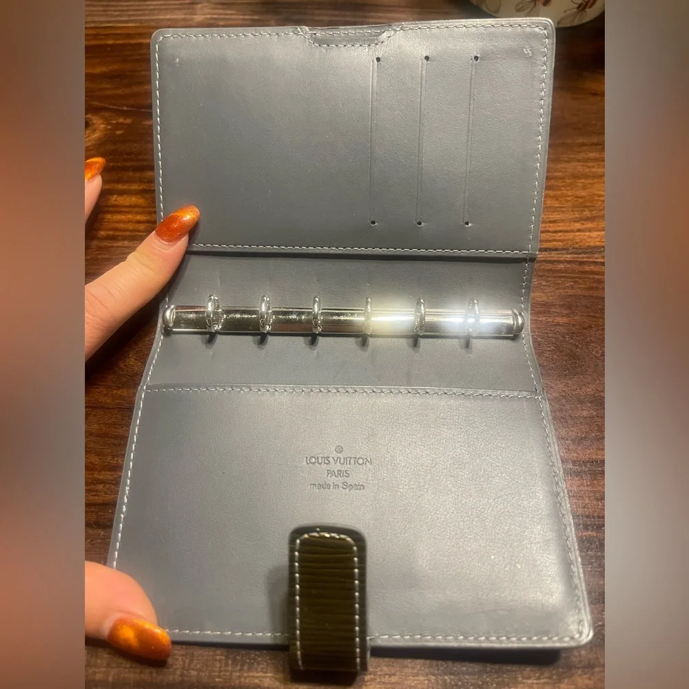 Louis Vuitton Textured Gold Agenda